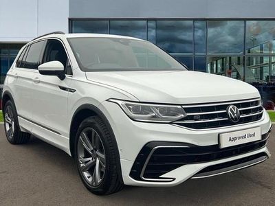 Used VW Tiguan R-line Edition 150 HP (110 kW) 2023 Pure white SUV