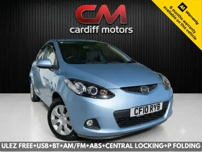 Used Mazda 2 2010 Blue Hatchback