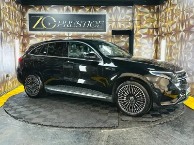 Used Mercedes EQC400 AMG line 300 kW (408 HP) 2022 Black SUV
