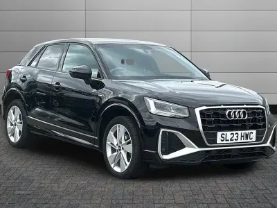 Used Audi Q2 Comfort 150 HP (110 kW) 2023 Mythos black SUV
