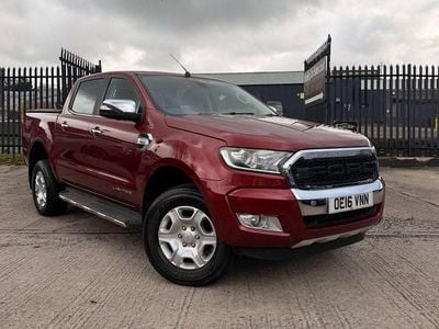 Used Ford Ranger Limited 160 HP (117 kW) 2016 Red Pickup