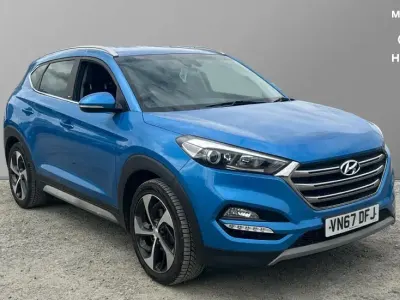 Used Hyundai Tucson Edition 177 HP (130 kW) 2017 Blue SUV
