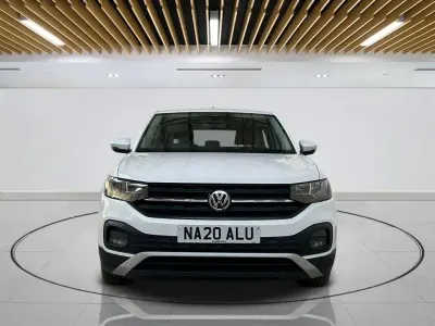 Used VW T-Cross S 95 HP (69 kW) 2020 White SUV