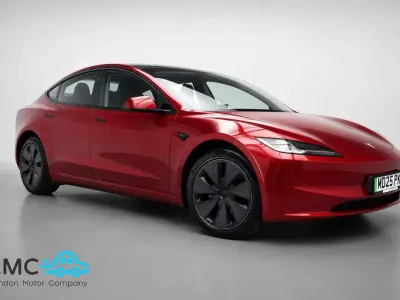 Used Tesla Model 3 RWD 208 kW (283 HP) 2025 Red Sedan