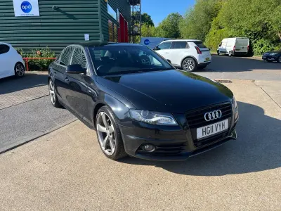 Used Audi A4 Black Edition 136 HP (100 kW) 2011 Black Sedan