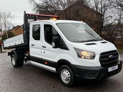 Used Ford Transit 130 HP (95 kW) 2022 White Cabriolet