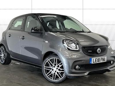 Used Smart ForFour Brabus Xclusive 109 HP (80 kW) 2018 Black Hatchback