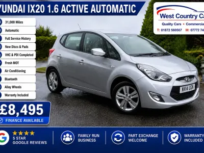 Used Hyundai ix20 Active 2014 Silver Hatchback