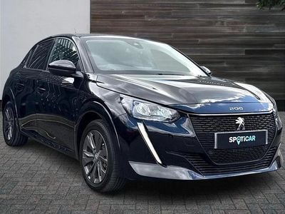Used Peugeot e-208 Allure Premium 100 kW (136 HP) 2022 Black Hatchback