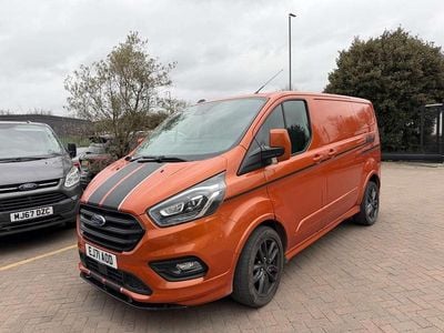 Used Ford Transit Custom Sport 185 HP (136 kW) 2021 Orange Van