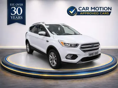 Begagnad Ford Kuga Zetec 120 HK (88 kW) 2017 Vit SUV