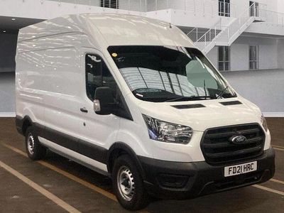 Used Ford Transit 170 HP (125 kW) 2021 White Van