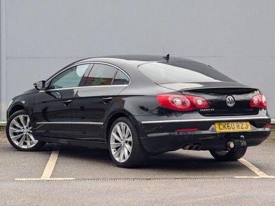 Used VW CC 140 HP (102 kW) 2010 Black Sedan