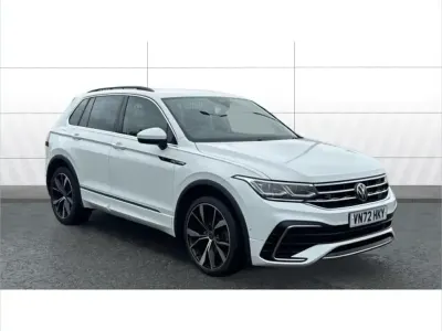 Used VW Tiguan R-line 150 HP (110 kW) 2022 White SUV