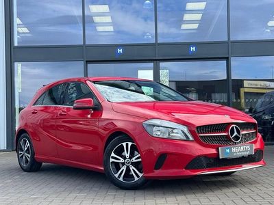 Used Mercedes A180 Executive 109 HP (80 kW) 2018 Red Hatchback