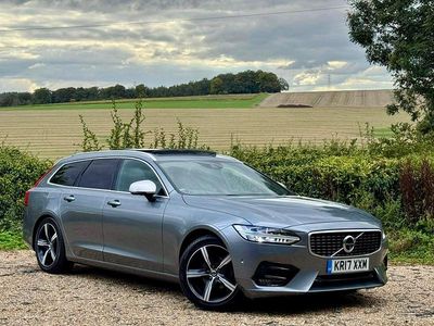 Grey Used 2017 Volvo V90 R-Design Estate | £13,995 (Fair price)