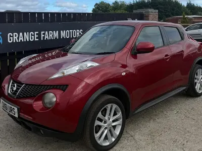 Used Nissan Juke Acenta 110 HP (80 kW) 2011 Red SUV