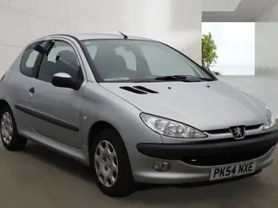 Used Peugeot 206 60 HP (44 kW) 2004 Silver Hatchback