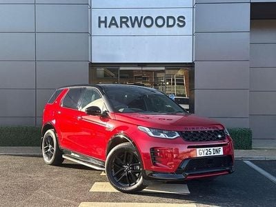 Red Used 2025 Land Rover Discovery Sport SE Dynamic SUV | £42,950 (Expensive)