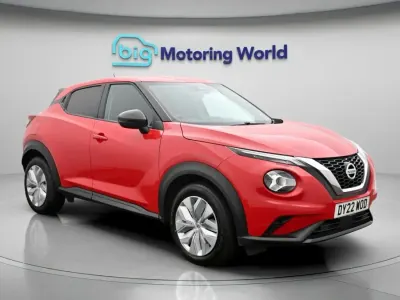 Used Nissan Juke Acenta 114 HP (83 kW) 2022 Red SUV