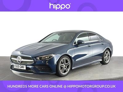 Used Mercedes CLA220 AMG Line Premium 190 HP (139 kW) 2019 Blue Sedan