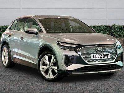 Used Audi Q4 e-tron S-Line 125 kW (170 HP) 2022 Silver SUV