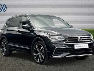 Used VW Tiguan Allspace R-line 150 HP (110 kW) 2023 Black SUV
