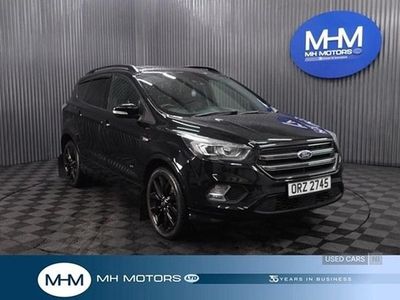Black Used 2018 Ford Kuga ST-Line X SUV | £12,495 (Fair price)