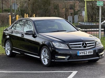 Black Used 2013 Mercedes C220 AMG Sedan | £5,990 (Fair price)