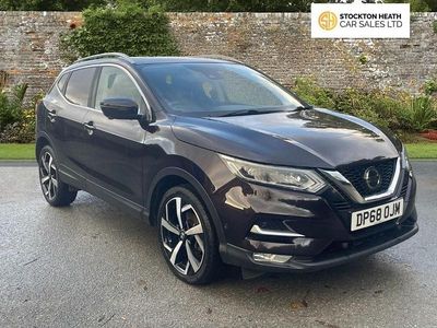 Black Used 2018 Nissan Qashqai Tekna SUV | £7,995 (Fair price)