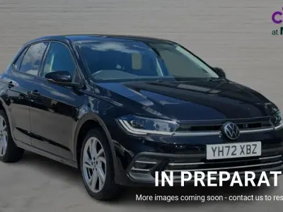 Used VW Polo Style 95 HP (69 kW) 2022 Black Hatchback
