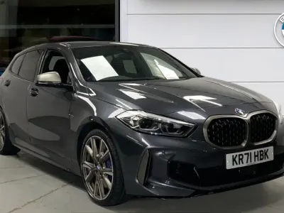 Used BMW M135 Shadowline 302 HP (222 kW) 2021 Grey Hatchback