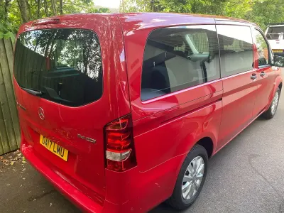Used Mercedes Vito 134 HP (98 kW) 2017 Red Van
