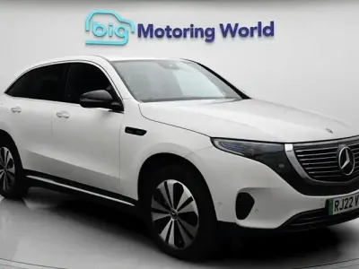 Used Mercedes EQC400 300 kW (408 HP) 2022 White SUV