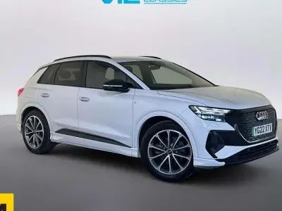 Used Audi Q4 e-tron Sport 125 kW (170 HP) 2022 White SUV