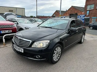 Used Mercedes C220 Elegance 2009 Black Estate