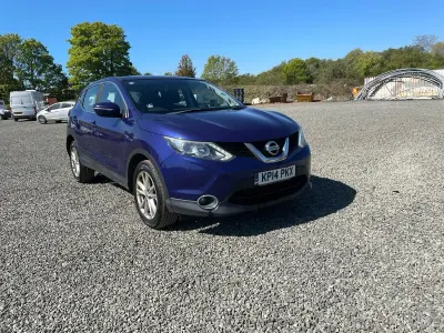 Used Nissan Qashqai Acenta 115 HP (84 kW) 2014 Blue SUV