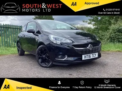 Używany Vauxhall Corsa SRi 90 KM (66 kW) 2016 Czarny Hatchback