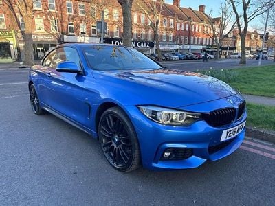 Used BMW 435 M Sport 2018 Blue Cabriolet