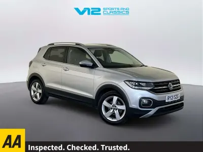 Used VW T-Cross SEL 110 HP (80 kW) 2021 Silver SUV