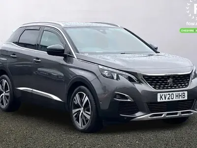 Used Peugeot 3008 GT-line 131 HP (96 kW) 2020 Grey SUV