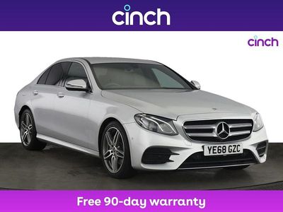 Silver Used 2018 Mercedes E200 AMG line Sedan | £16,649 (A bit pricey)