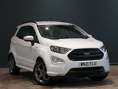 White Used 2021 Ford Ecosport ST-Line SUV | £12,298 (Fair price)
