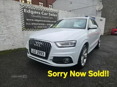 Used Audi Q3 S-line plus 2014 White SUV