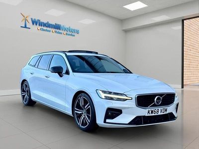 White Used 2019 Volvo V60 R-Design Estate | £10,950
