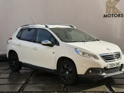 Used Peugeot 2008 Crossway 82 HP (60 kW) 2015 White SUV