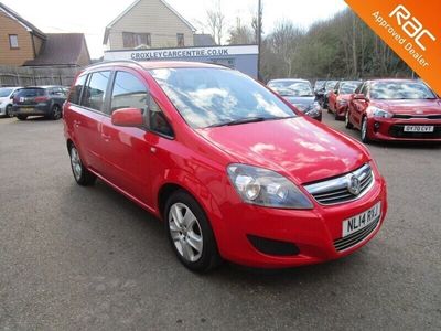 used Vauxhall Zafira A 1.8 EXCLUSIV 5d 120 BHP MPV