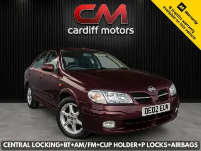 Used Nissan Almera 2002 Red Hatchback