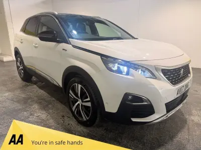 Used Peugeot 3008 GT-line 120 HP (88 kW) 2017 White SUV