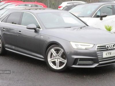 Grey Used 2016 Audi A4 S-Line Sedan | £10,775 (Fair price)